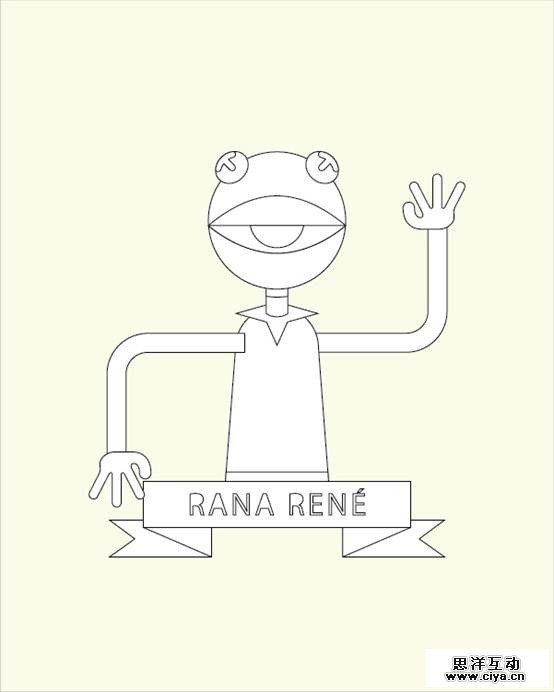 新手教程！手把手教你用AI绘制呆萌的青蛙柯密特