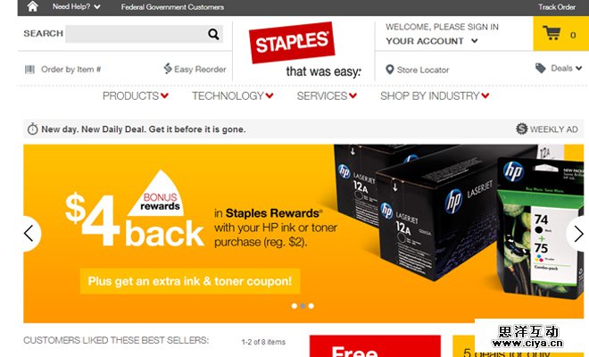 staples