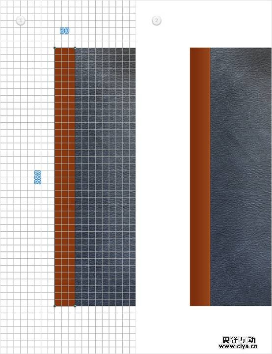 PS教程！手把手教你打造复古的牛皮质感通讯簿图标