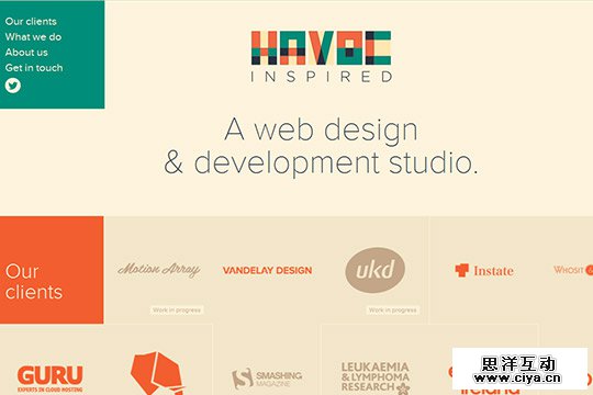 Creative Single Page Website Design