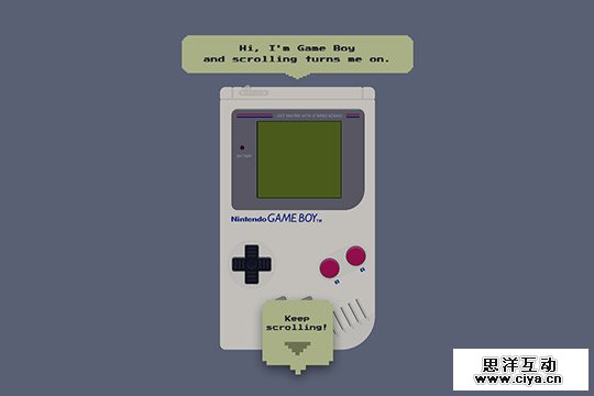 Creative Single Page Website Design