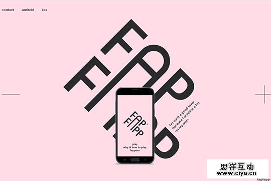 Creative Single Page Website Design