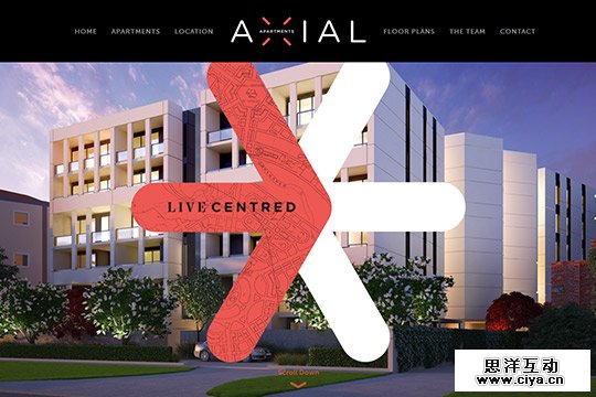 Creative Single Page Website Design