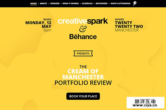 Creative Single Page Website Design
