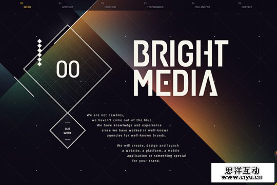 Creative Single Page Website Design