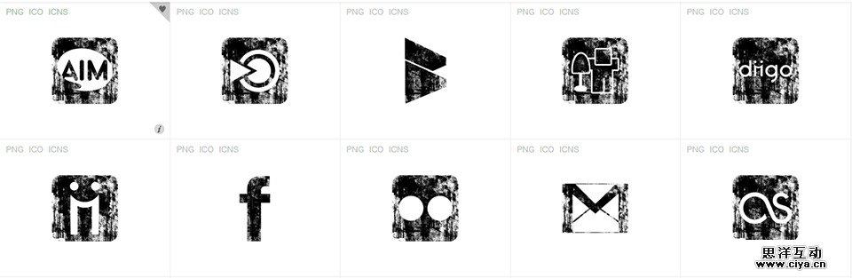 设计中的摇滚乐！带你认识网页设计中的GRUNGE（一）