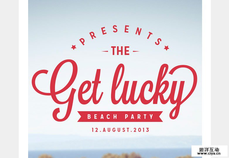 Vintage PSD template