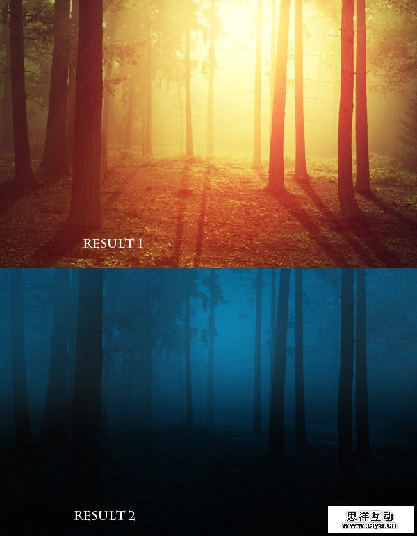 PS教程！教你快速调出优美的晨光和暮色效果