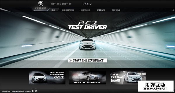 Peugeot RCZ Test Driver