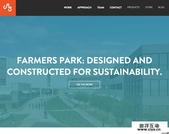 13 Beautiful Examples of White Type in Web Design