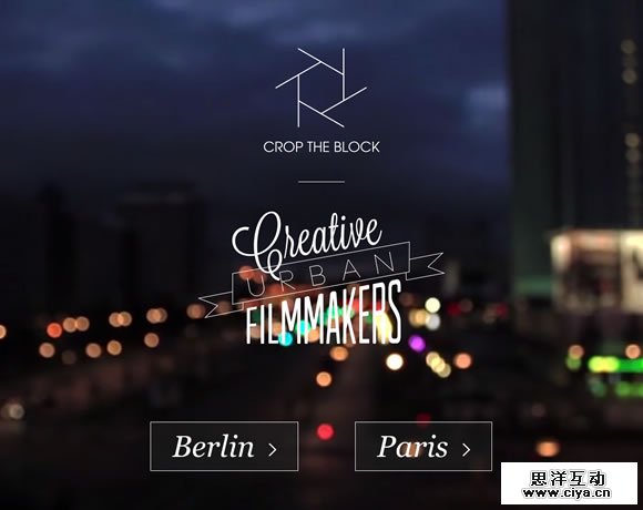 13 Beautiful Examples of White Type in Web Design