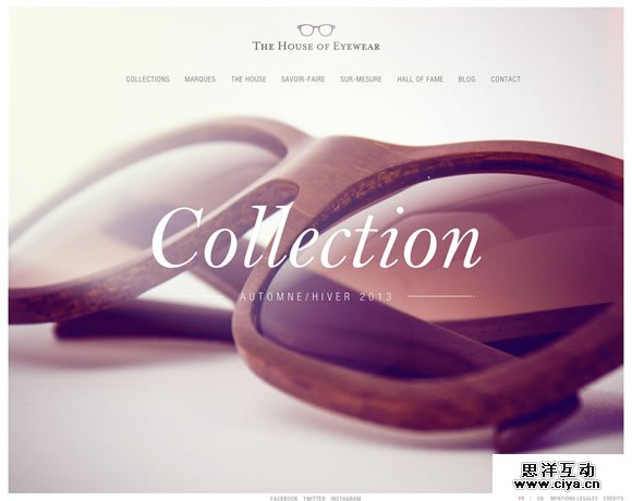 13 Beautiful Examples of White Type in Web Design