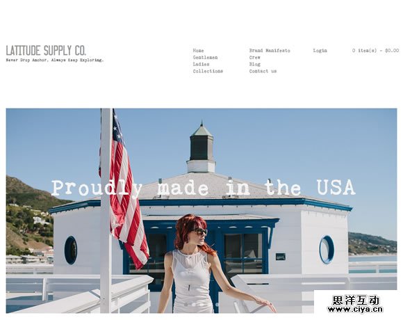 13 Beautiful Examples of White Type in Web Design