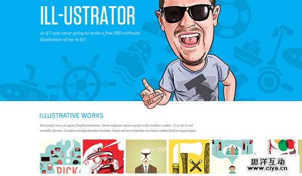 LineCase in 30 Fresh and Free PSD Website Templates