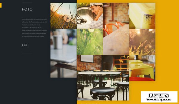 Foto in 30 Fresh and Free PSD Website Templates