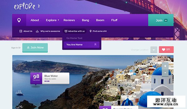 Explore in 30 Fresh and Free PSD Website Templates
