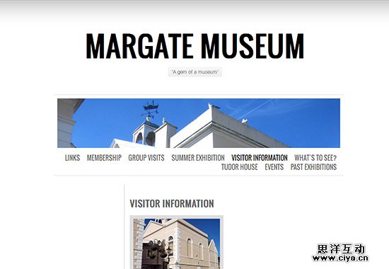 WordPress Museum Sites - Margate Museum