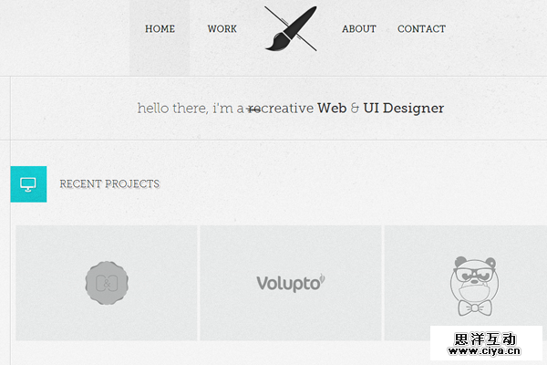 france designer portfolio website inspiration faure