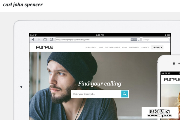 portfolio site carl john spencer