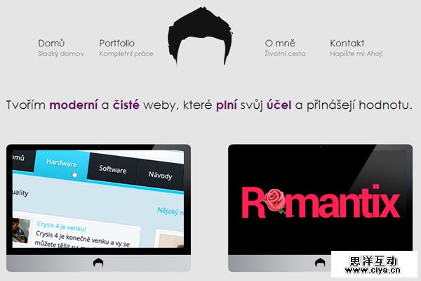 martin gorol designer portfolio website