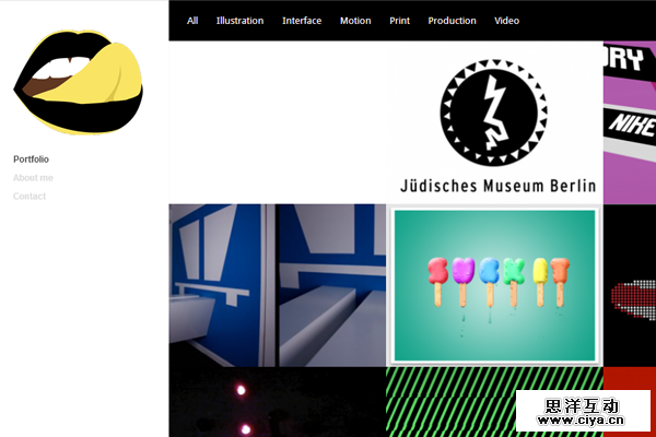 keen ethics portfolio website inspiration