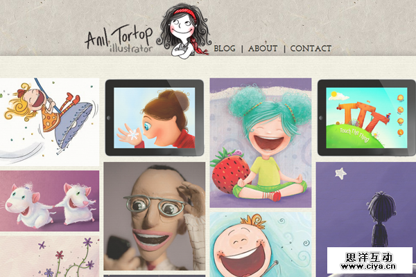 anil tortop illustrator designer website