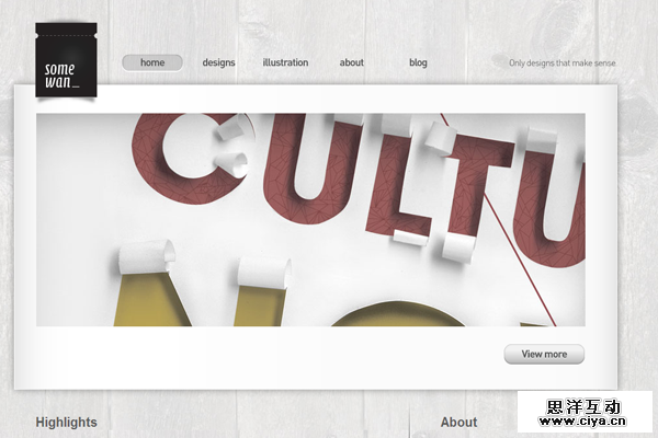 quek teng wan portfolio website layout