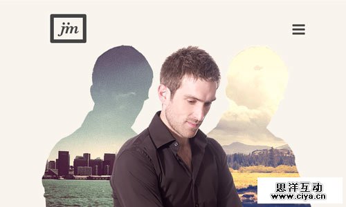 Jim Ramsden - 简约网页设计欣赏