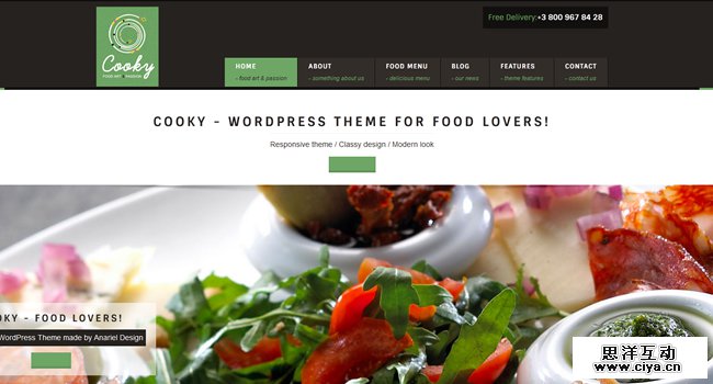 cooky-restaurant-theme