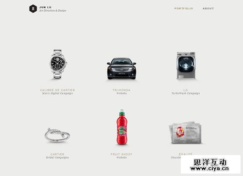 网格布局网页 Jun Lu