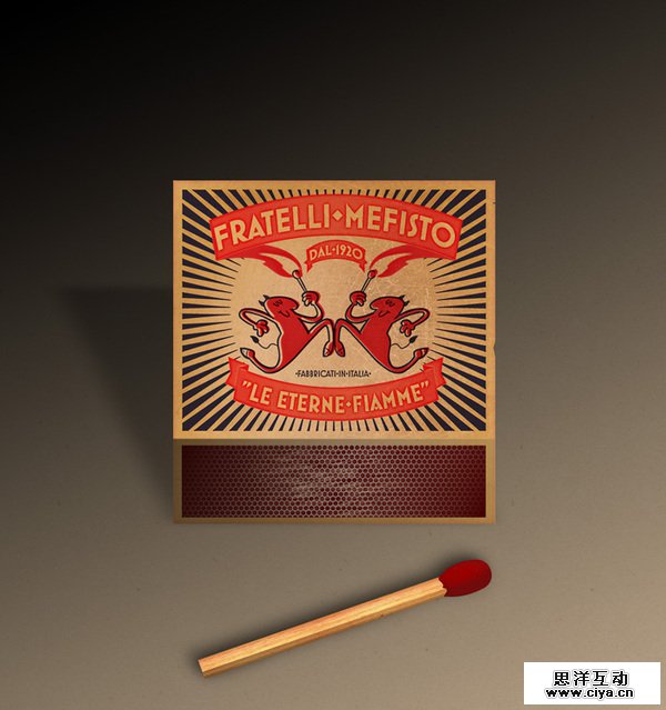 Fratelli Mefisto by Lorenzo Milito in Showcase of Art Deco Typography