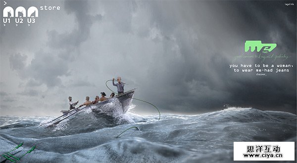 me-had in 35 Minimalistic Website Designs for December 2013