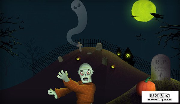 Haunted Hills in 50 Dark Web Designs for Inspiration