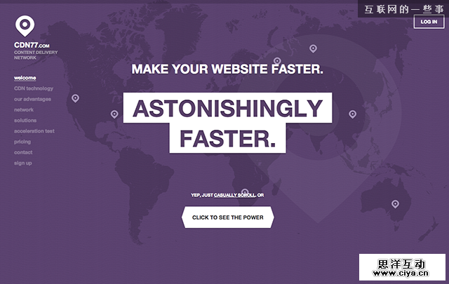 超赞！有哪些将侧边导航玩得特别出彩的网站？,互联网的一些事