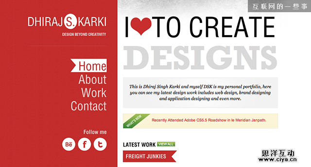 超赞！有哪些将侧边导航玩得特别出彩的网站？,互联网的一些事