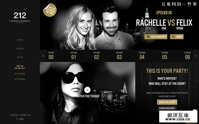 超赞！有哪些将侧边导航玩得特别出彩的网站？,互联网的一些事