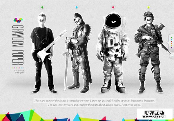 个性推荐：那些大胆忽视设计趋势的网站