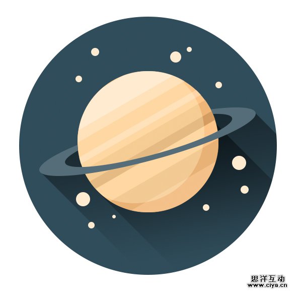 25a-space-flat-icons-photoshop-saturn