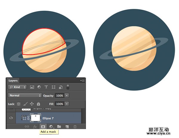 24-space-flat-icons-photoshop-saturn