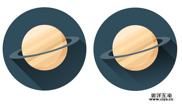 25-space-flat-icons-photoshop-saturn