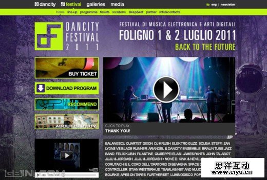 Dancity Festival 2011. 1st and 2nd of july