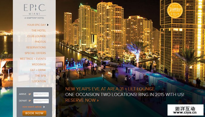 epic miami hotel resort website