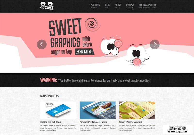 Inspiration: Tap Tap Design