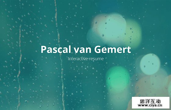 Creative One Page Website Design