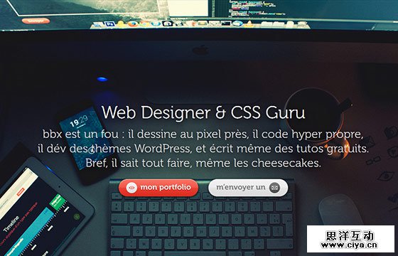 Creative One Page Website Design