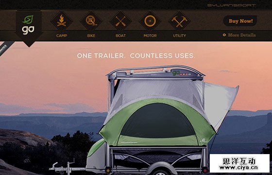 Creative One Page Website Design