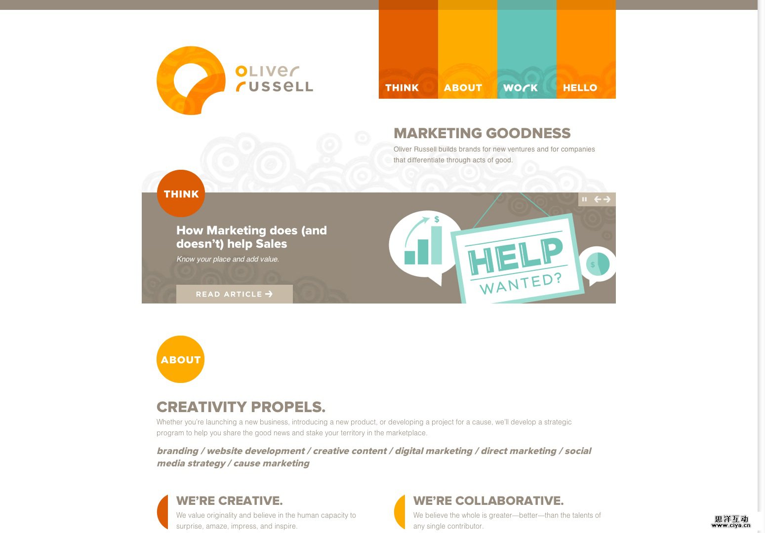 Welcome | Oliver Russell