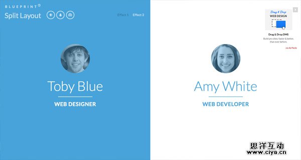 Blueprint: Split Layout