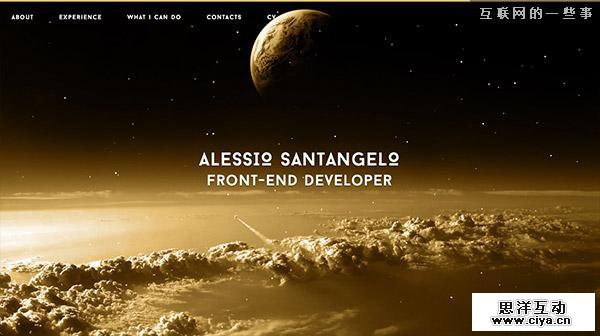 防戳屏神器！12个完美呈现“大气”的酷炫网站设计,互联网的一些事