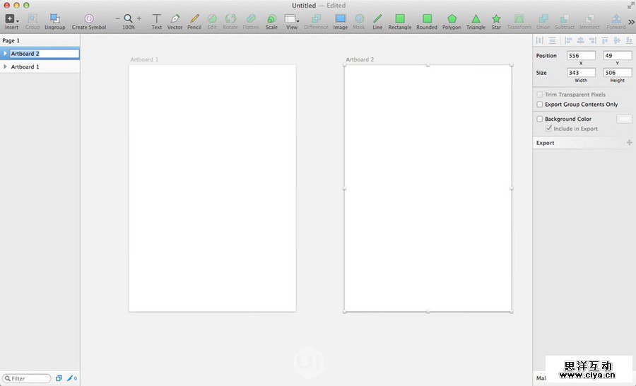 Sketch设计教室！从零开始学APP设计利器Sketch（二）